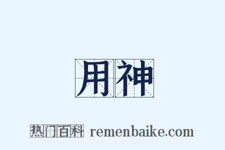 用神是什么意思的图片